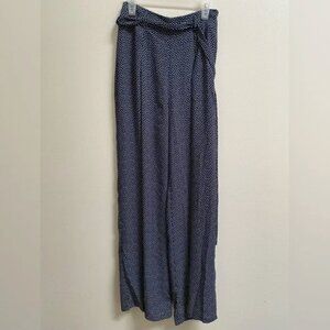 Zara Printed Flowy Trousers XS